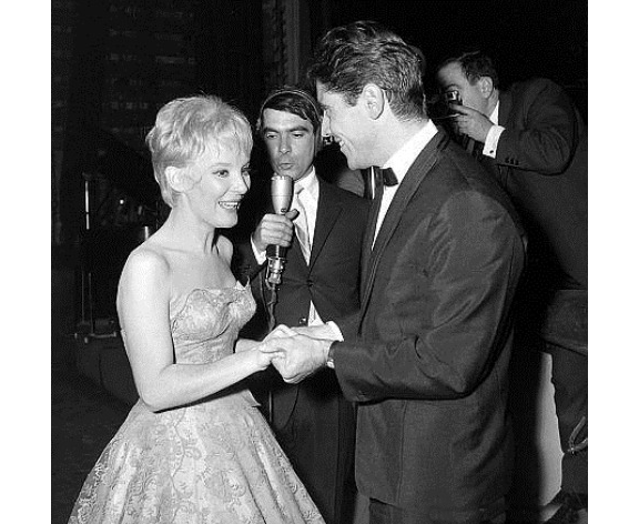 With Sacha Distel