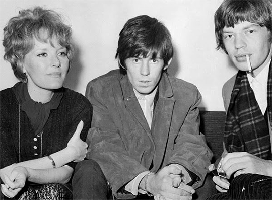 With the Rolling Stones